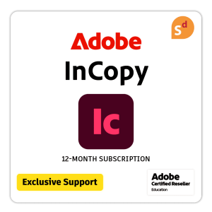 Adobe InCopy for Education + Premium Support