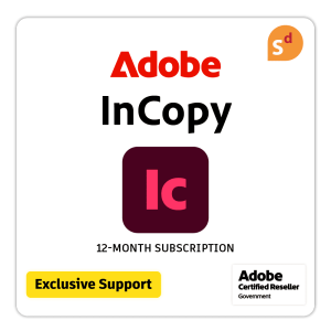 Adobe InCopy for Government + Premium Support
