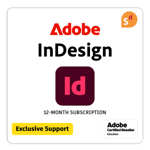 Adobe InDesign for Education + Premium Support
