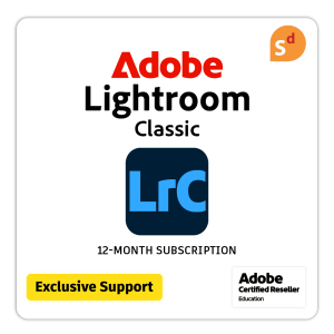 Adobe Lightroom Classic for Education + Premium Support