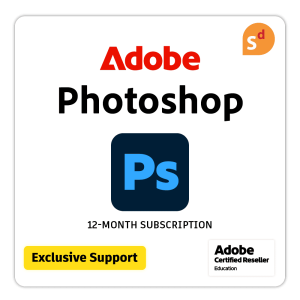 Adobe Photoshop for Education + Premium Support
