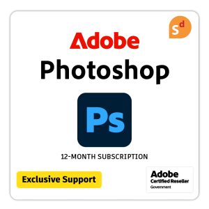 Adobe Photoshop for Government + Premium Support