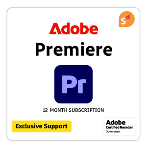 Adobe Premiere for Government + Premium Support
