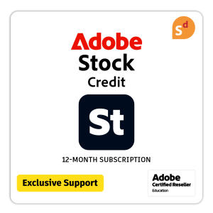 Adobe Stock Credit for Education + Premium Support